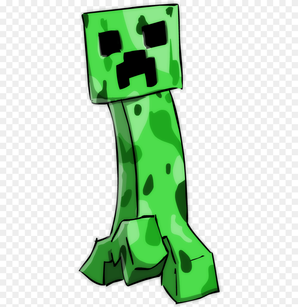 Minecraft Creeper By Sticko Kun D5ruh24 Minecraft Animation Creeper, Green, Symbol, Person Free Png