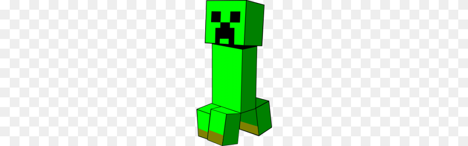 Minecraft Creeper Crafts, Green, Robot Free Png Download