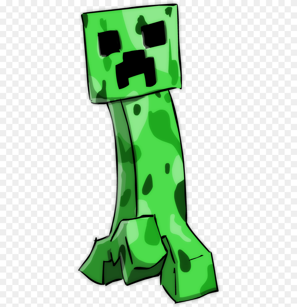 Minecraft Creeper Minecraft Animation Creeper, Green, Symbol, Person Free Png Download