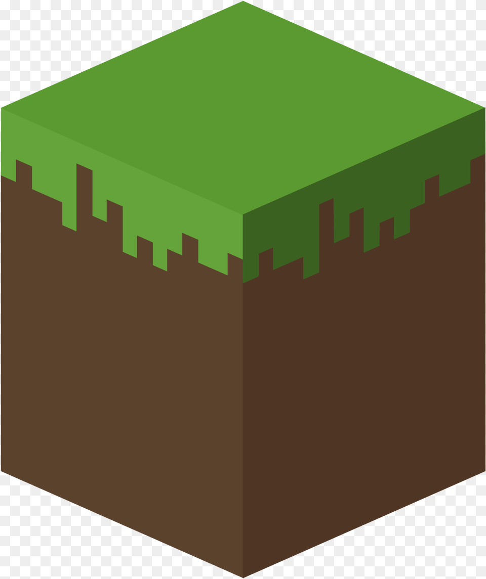 Minecraft Cube Grass Minecraft Icon, Brick, Mailbox Png Image