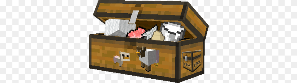 Minecraft Curseforge Mod, Treasure, Box Png