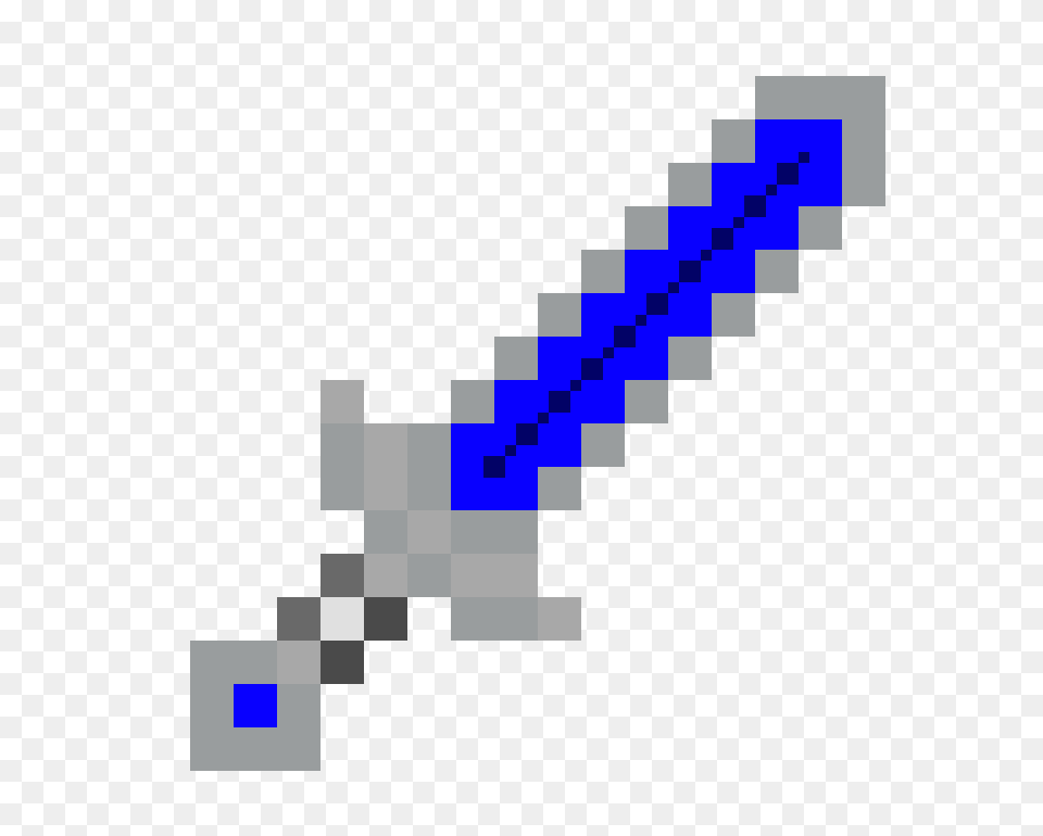 Minecraft Custom Sword Pixel Art Maker, Weapon Free Transparent Png