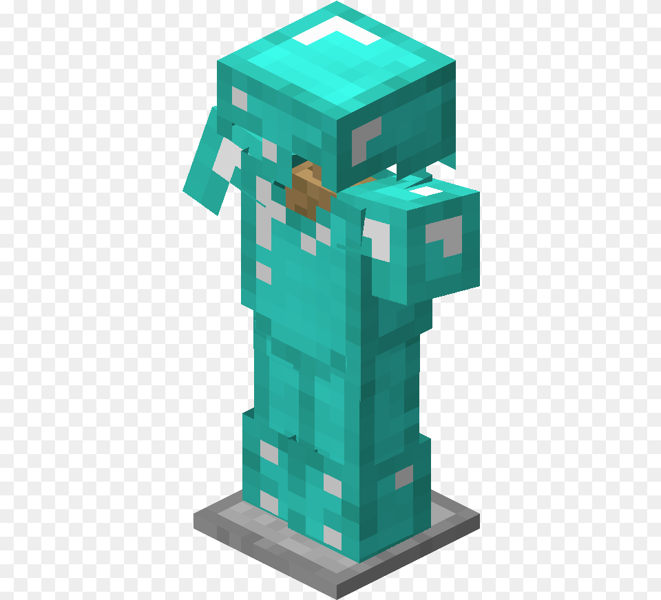 Minecraft Diamond Armor On Armor Stand, Architecture, Fountain, Water Free Transparent Png