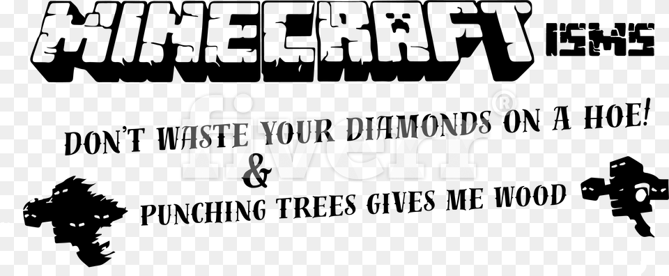 Minecraft Diamond Hoe Background Minecraft Calligraphy, Text, Logo, Outdoors, City Free Transparent Png