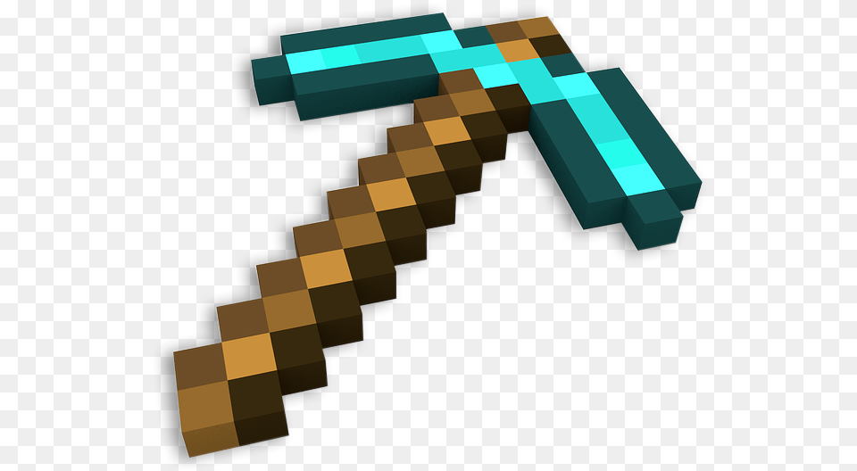 Minecraft Diamond Pickaxe, Chess, Device, Game, Hammer Png Image