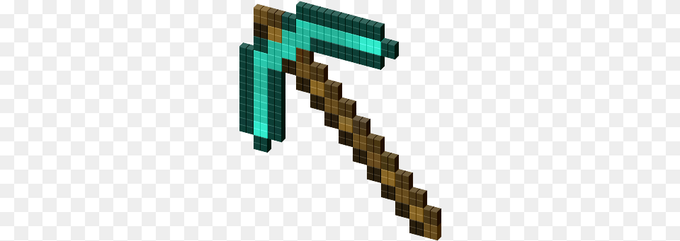 Minecraft Diamond Pickaxe Rl, Toy, Device Free Png