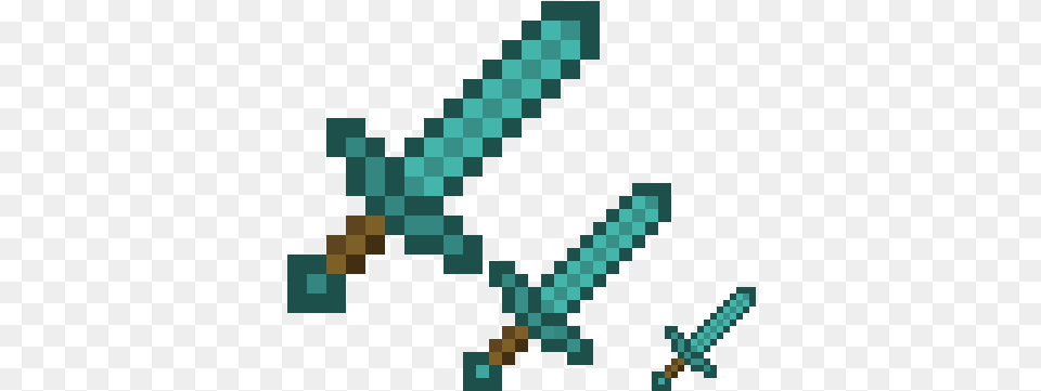 Minecraft Diamond Sword, Weapon, Chess, Game Png Image