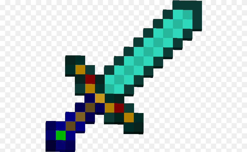 Minecraft Diamond Sword, Chess, Game Free Png Download