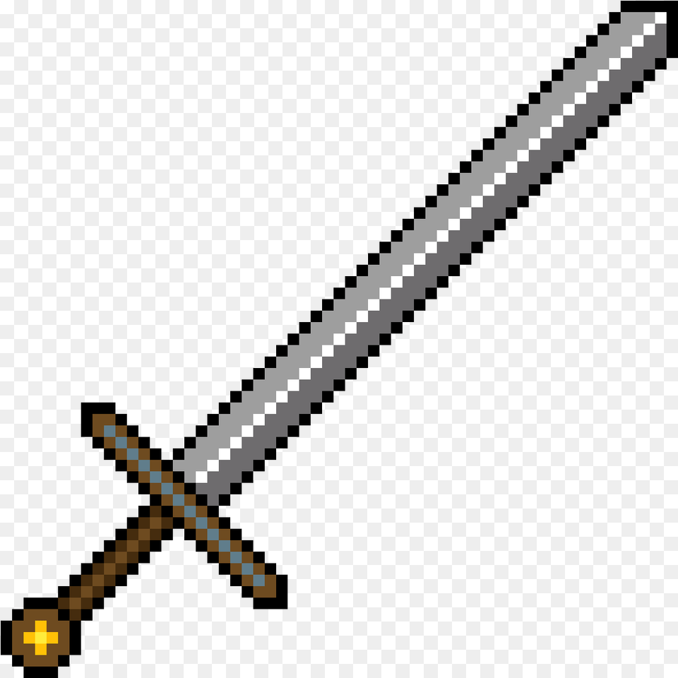 Minecraft Diamond Sword Faithful, Weapon, Smoke Pipe Png Image