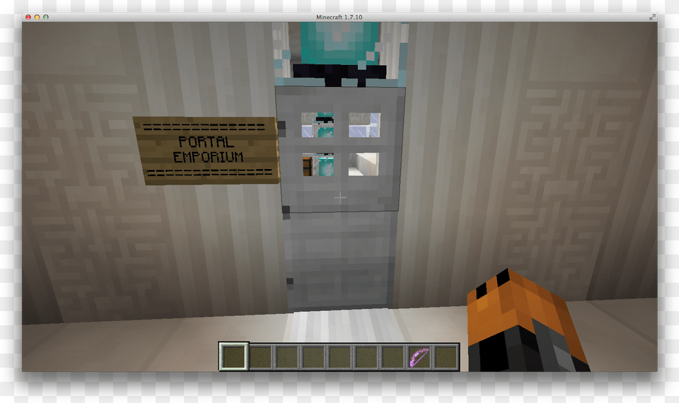 Minecraft Door, Indoors, Interior Design, Floor, Flooring Png