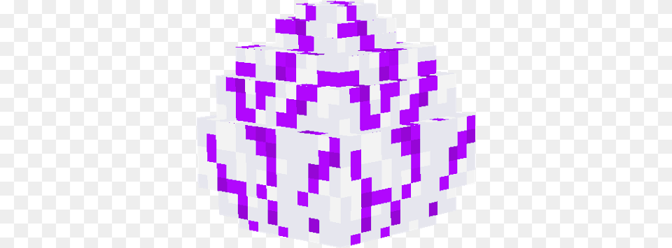 Minecraft Dragon Egg Picture Boba Tea Pixel Art Small, Purple, Food Free Png Download