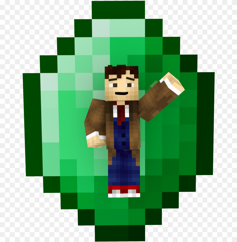 Minecraft Emerald, Adult, Male, Man, Person Free Png Download