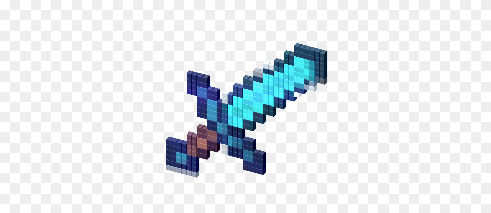 Minecraft Enchanted Diamond Sword Cursor, Toy Png Image