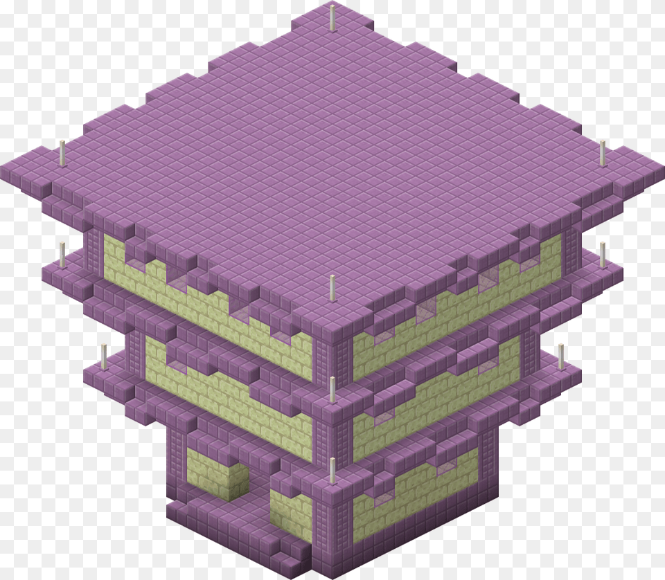 Minecraft End City Build, Toy, Pattern Free Transparent Png