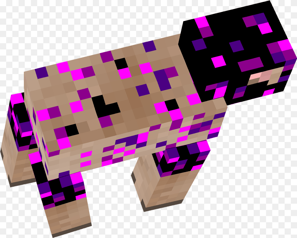 Minecraft Ender Sheep Ender Sheep, Purple Png Image