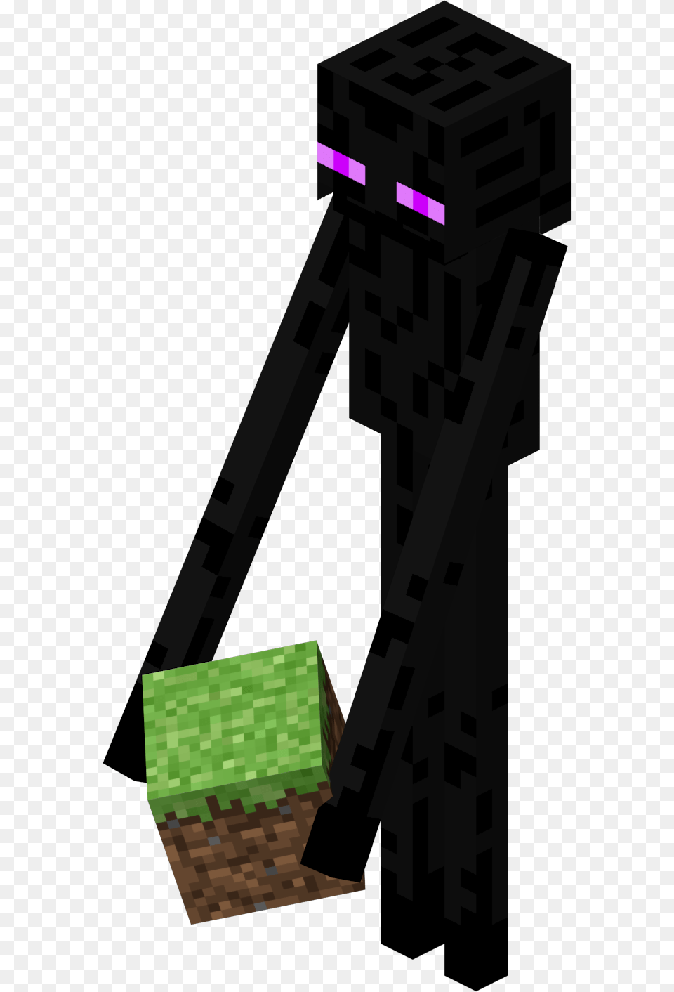 Minecraft Enderman, Basket Free Transparent Png