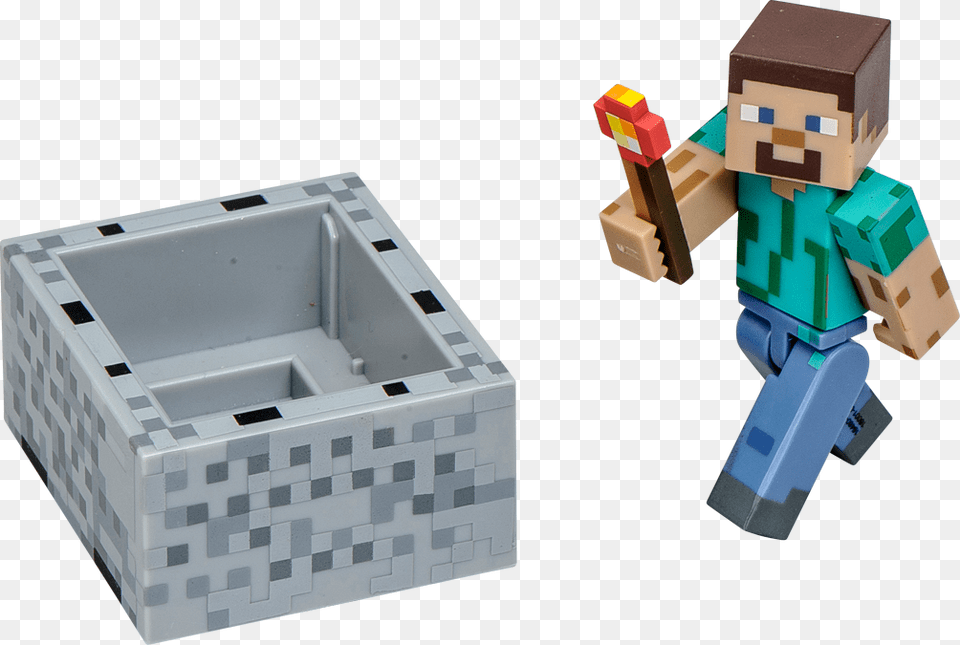 Minecraft Figur S Minecraft, Box, Toy Png