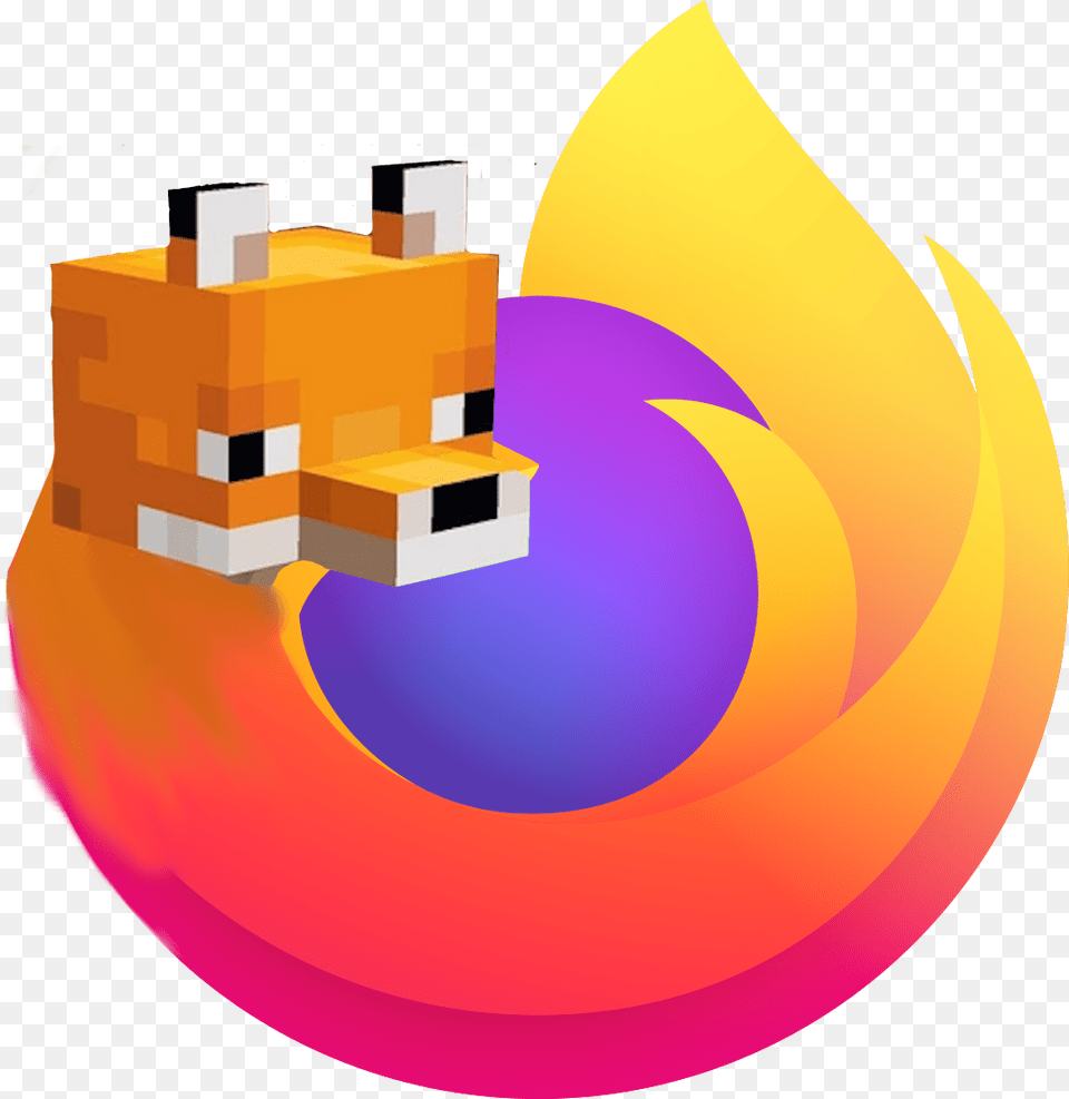 Minecraft Firefox Circle, Logo, Art, Graphics, Nature Free Transparent Png