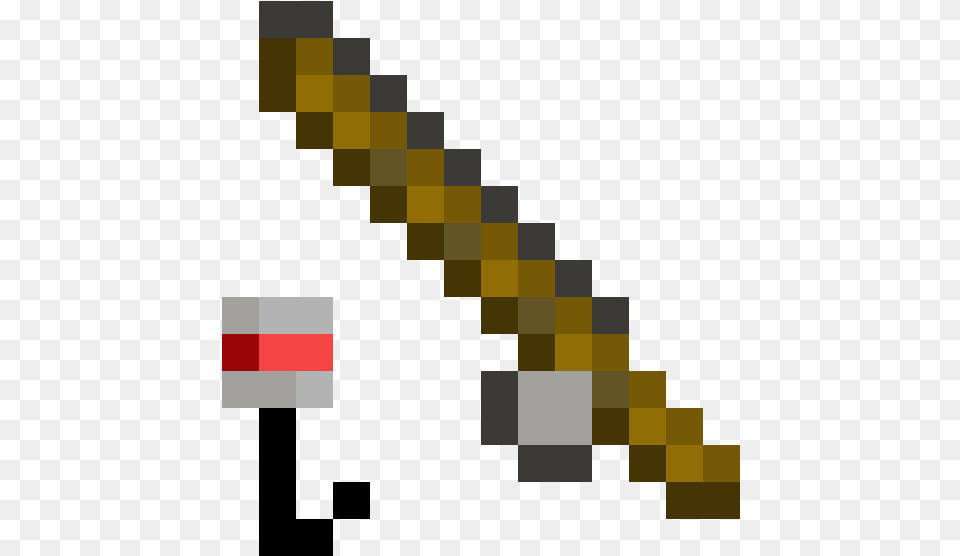 Minecraft Fishing Rod Minecraft Fishing Pole Free Png Download