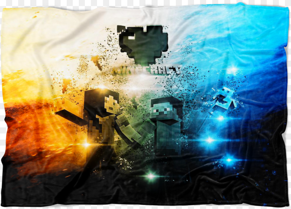 Minecraft Fleece Blanket Minecraft Love Commando Black Poster, Light, Adult, Man, Male Png Image