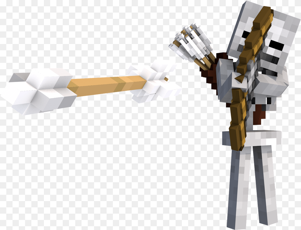 Minecraft Forge Skeleton Video Game Skeleton Minecraft, Weapon, Adult, Male, Man Free Png