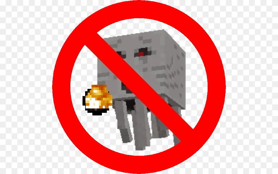 Minecraft Ghast No Background, Sign, Symbol, Disk Png Image