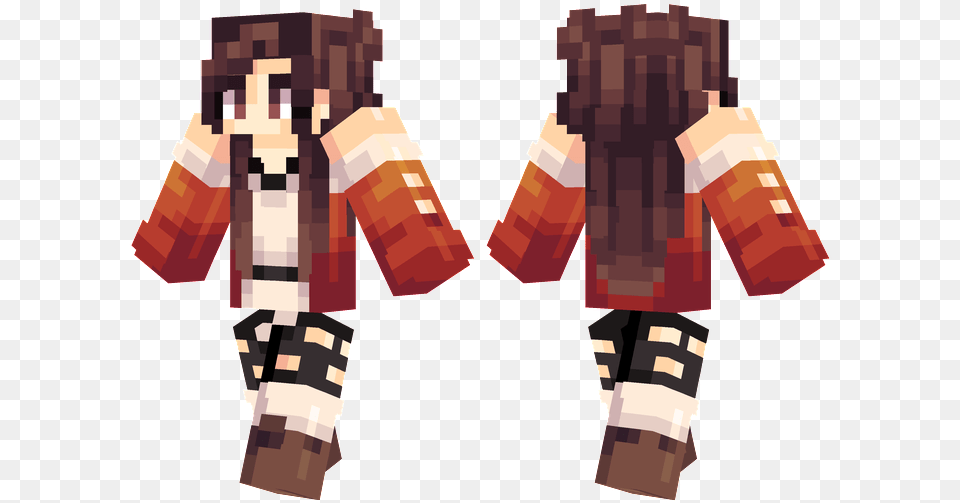 Minecraft Girl Clothes Skin, Baby, Person, Body Part, Hand Free Transparent Png