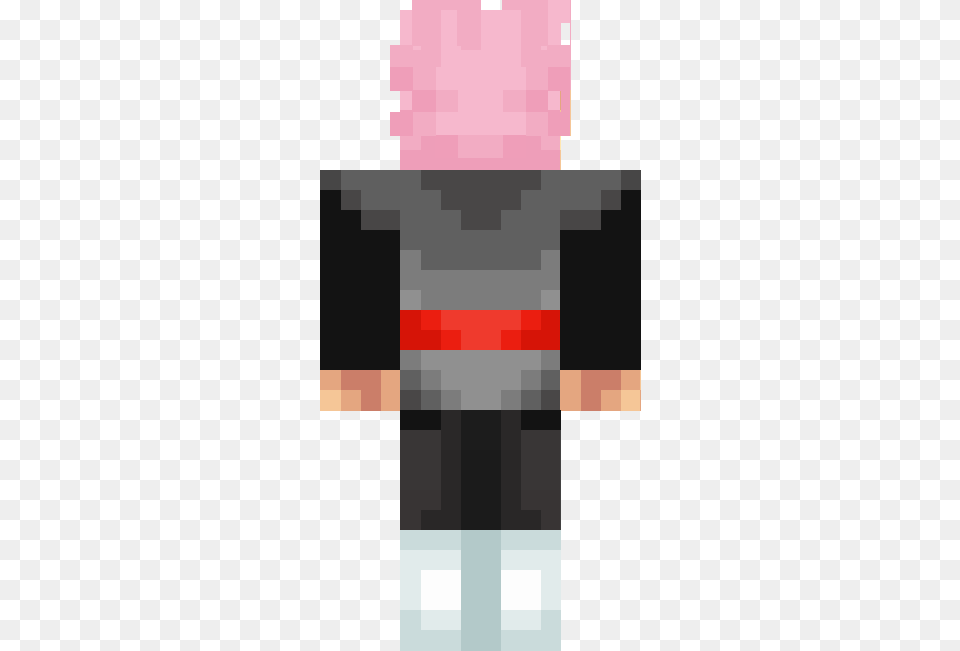 Minecraft Goku Black Skin Free Transparent Png