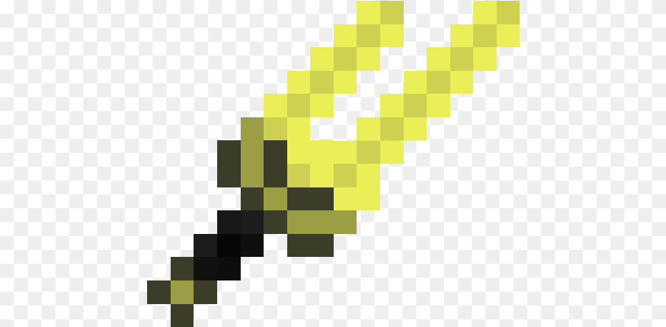 Minecraft Gold Cool Minecraft Gold Sword, Green Free Png