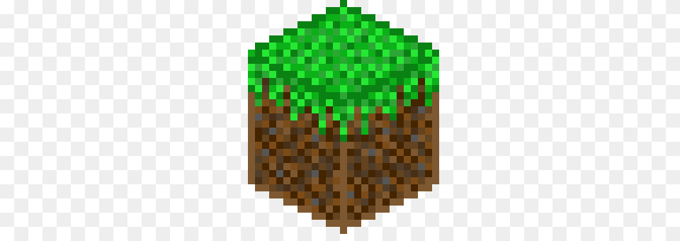 Minecraft Grass Block, Brick Png