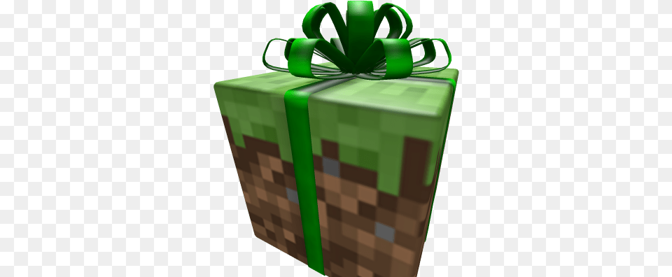 Minecraft Grass Block Gift Of Minecraftiness Roblox Roblox Christmas Presents Png