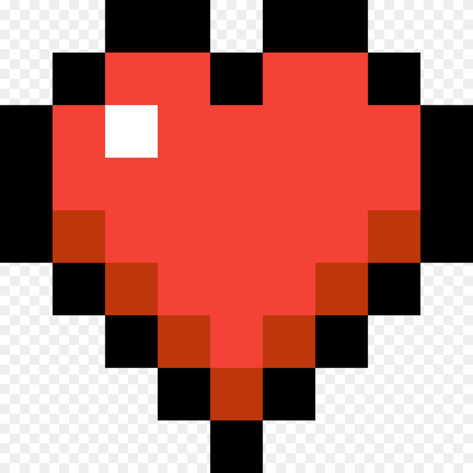 Minecraft Heart Minecraft Health Bar, Logo, First Aid, Leaf, Plant Free Png Download