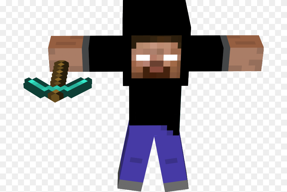 Minecraft Herobrine Skin Cool Herobrine Free Transparent Png