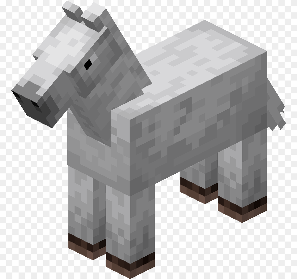 Minecraft Horse, Animal, Mammal, Donkey, Canine Free Transparent Png