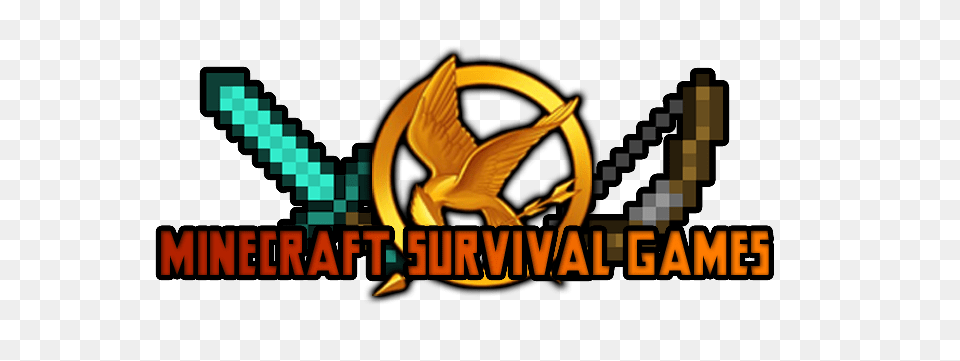 Minecraft Hunger Games Image, Logo, Bulldozer, Machine Free Png Download