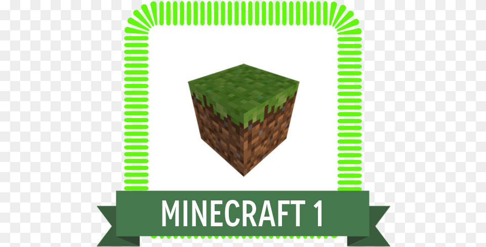 Minecraft Icon, Basket, Green Png Image