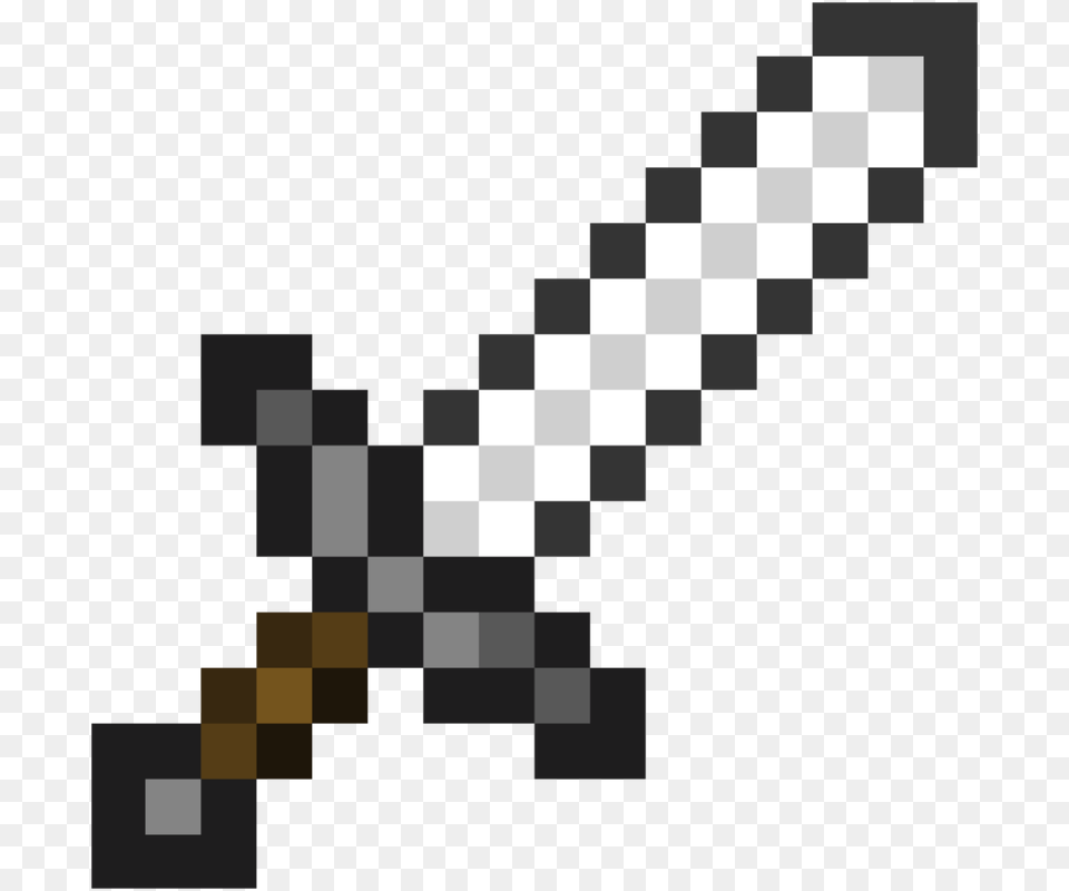 Minecraft Iron Sword Minecraft Iron Sword Chess, Game, Weapon Free Transparent Png