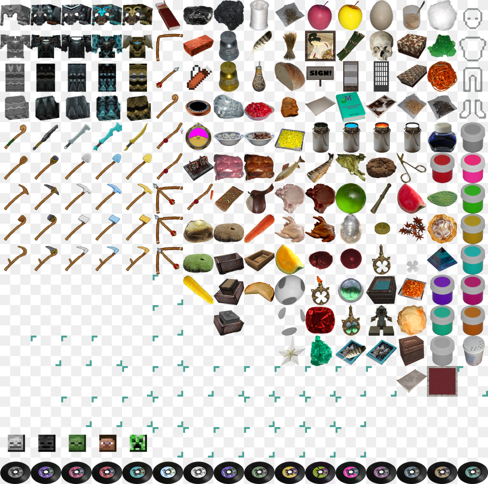 Minecraft Items Download Minecraft Texture Pack Items, Accessories, Art, Collage, Gemstone Png