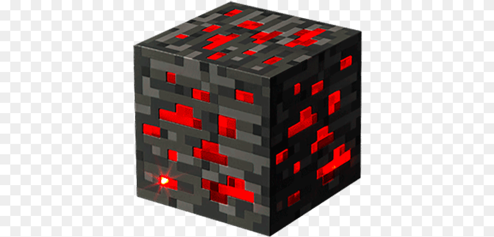 Minecraft Lightup Redstone Ore Minecraft Light Up Redstone Ore, Clock, Digital Clock, Clapperboard Free Transparent Png