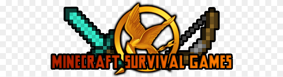 Minecraft Logo Brand Font Minecraft Hunger Games, Animal, Bird Free Png Download