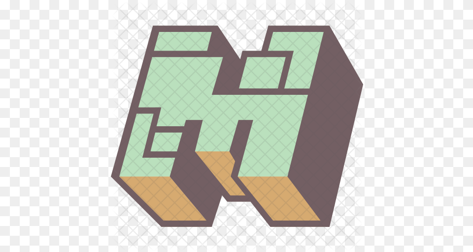 Minecraft Logo Icon Minecraft Icon, Diagram, Floor Plan Free Transparent Png