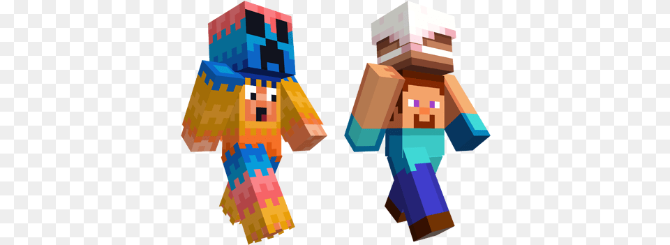 Minecraft Minecon Earth Skin Pack, Person, Toy, Pinata Free Transparent Png