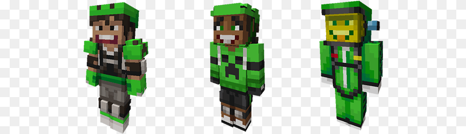 Minecraft Mini Game Masters Skin Pack, Green, City, Person Free Png