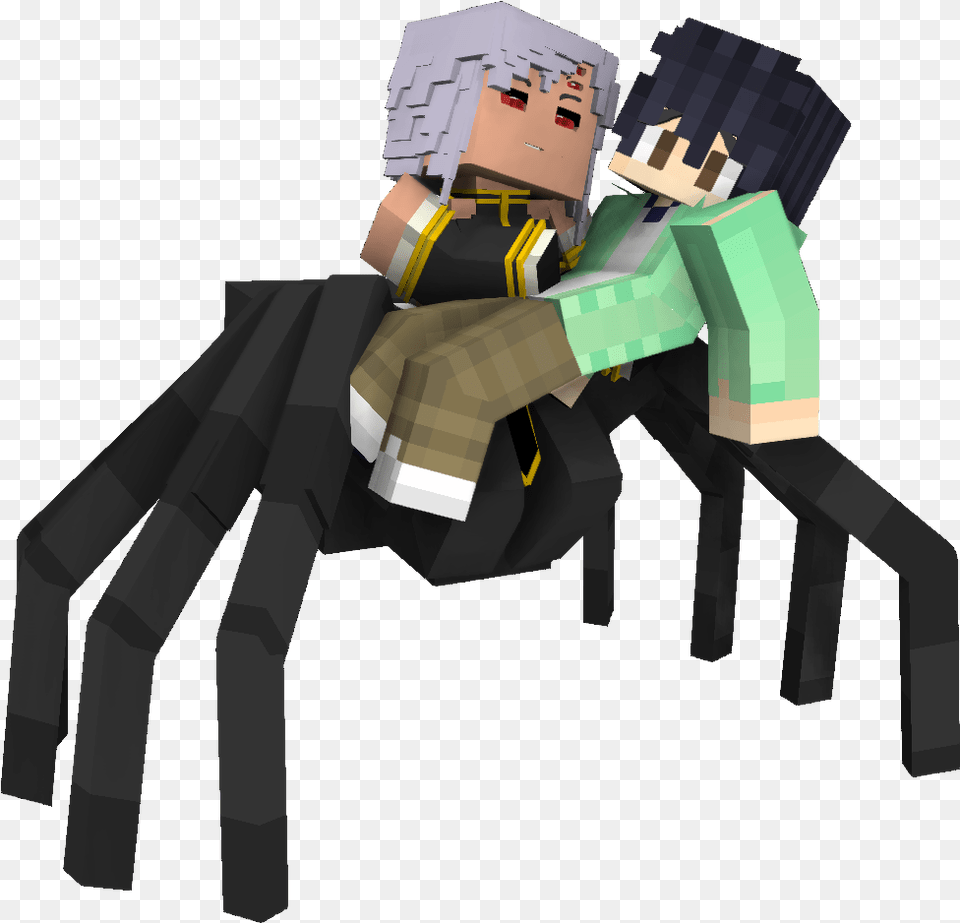 Minecraft Monster Spider Girl, Body Part, Hand, Person Free Transparent Png