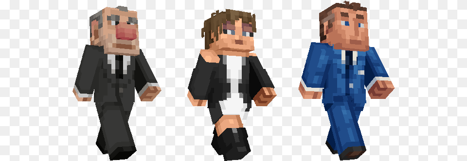 Minecraft Mr Incredible Skin, Clothing, Coat, Person, Walking Free Transparent Png