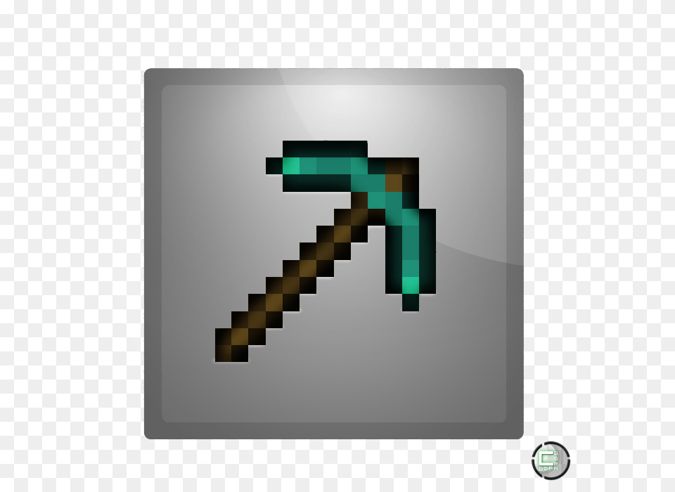 Minecraft Pickaxe Icon By Coopad, Device, Hammer, Tool Free Png Download