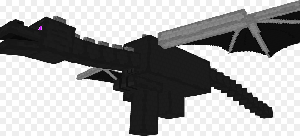 Minecraft Pictures Of Ender Dragon Face Minecraft Ender Dragon, Firearm, Gun, Rifle, Weapon Free Transparent Png