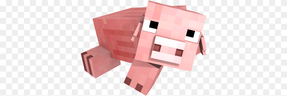 Minecraft Pig Lying Down Minecraft Sticker Pig, Mailbox Png Image