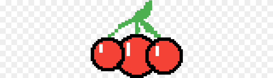 Minecraft Pixel Art, Cherry, Food, Fruit, Plant Free Png Download