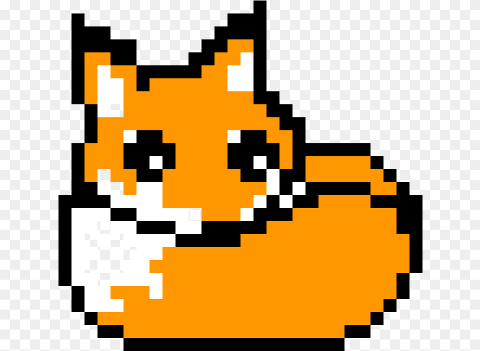 Minecraft Pixel Art Fox Clipart Easy Pixel Art Cat Free Transparent Png